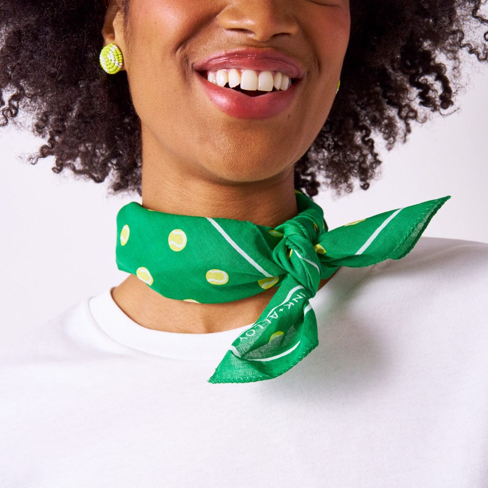 Ink  & Alloy - Scarf - Tennis Ball - Findlay Rowe Designs
