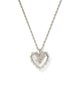Kendra Scott - Necklace - Mallory Rose Locket Short Pendant - Silver