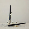 Taper Candle - Black with Ghost - Set 2 - Findlay Rowe Designs