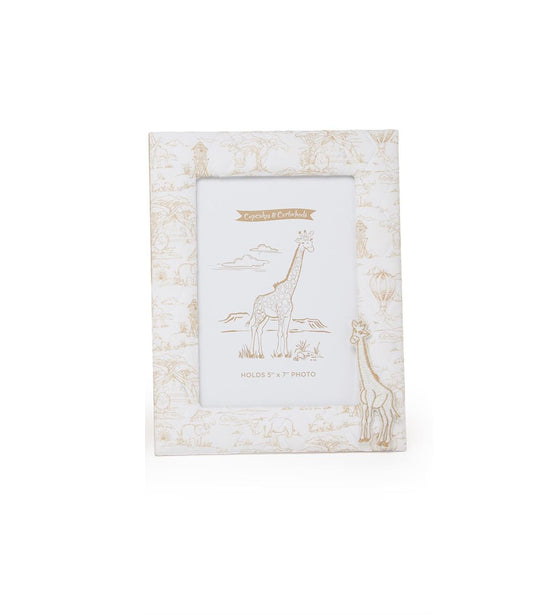 Frame - 5x7 - Sweet Safari Quilted - Giraffe Tan - Findlay Rowe Designs