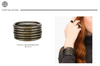 Clearance - Budha Girl - All Weather Bangles® - Flint - Findlay Rowe Designs