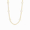Julie Vos - Necklace - Laguna Stone Station -  Clear Crystal - Findlay Rowe Designs