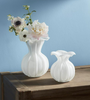 Mud Pie - Vase - Ruffled Glass - Findlay Rowe Designs