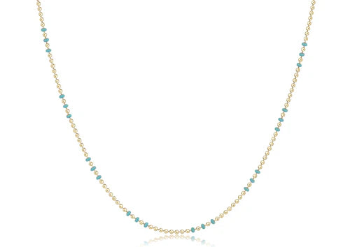 Enewton - Necklace - 15in Choker - Hope Joy - Turquoise - Findlay Rowe Designs