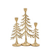 Taper Candle Holder - Gold Tree - 3 sizes - Findlay Rowe Designs