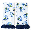 8 Oak Lane - Towel - Tassel Trim - Holiday Chinoiserie - Set 2 - Findlay Rowe Designs