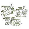 Accessory Pouch - Botanical Print - Assorted - Findlay Rowe Designs