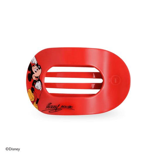 Teleties - Flat Round Hair Clip - Mickey Mouse - Medium - Findlay Rowe Designs