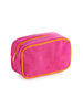 Shiraleah - Cabana Medium Zip Pouch - Magenta - Findlay Rowe Designs
