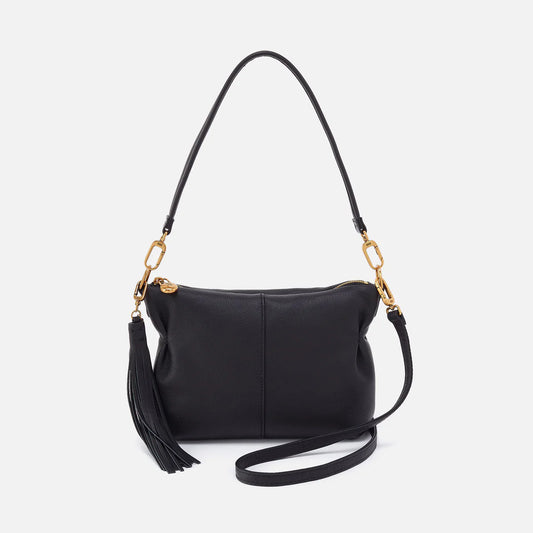 Hobo - Kori Crossbody - Pebbled Leather - Black - Findlay Rowe Designs