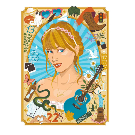 Puzzle - Taylor Swift 500pc - Findlay Rowe Designs