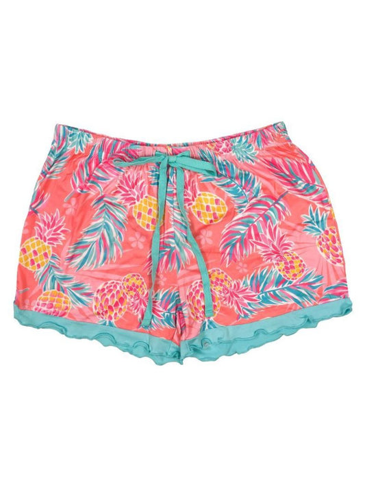 Lounge Shorts - Pineapple - Findlay Rowe Designs