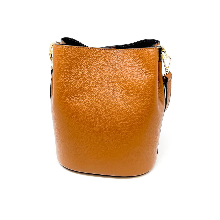 German Fuentes -  Leather Bucket Bag - Findlay Rowe Designs