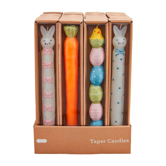 Mud Pie - Taper Candle - Easter Figures
