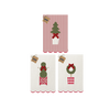 Mud Pie - Tea Towel - Embroidered - Christmas Topiary - Findlay Rowe Designs
