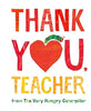 Thank You Teacher from The Very Hungry Caterpillar Book - Findlay Rowe Designs