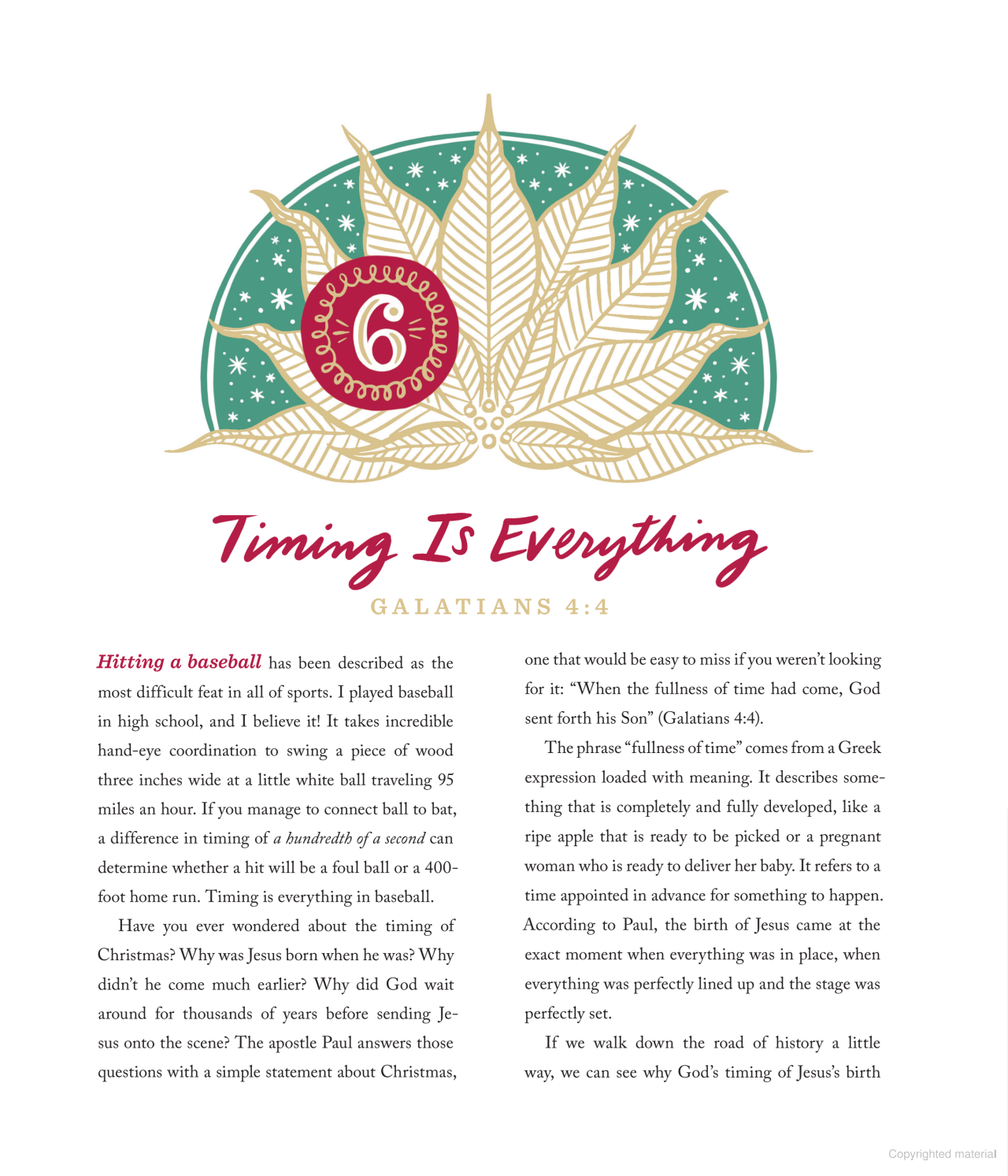 The 25 Days of Christmas