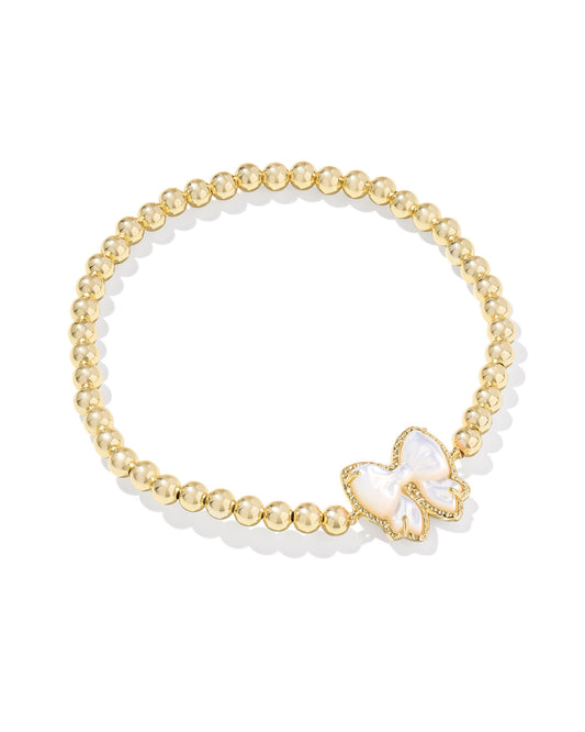 Kendra Scott - Stretch Bracelet - Haley Gold Bow