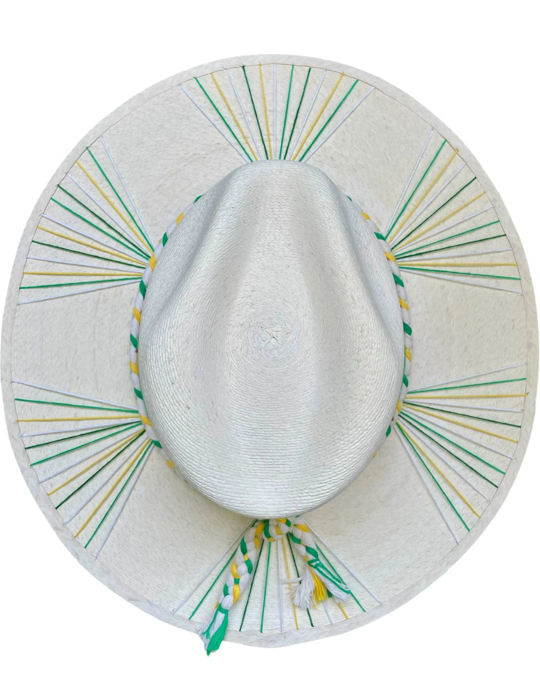 Goldie Hat Co - Hole in One Green Palm Hat - Findlay Rowe Designs