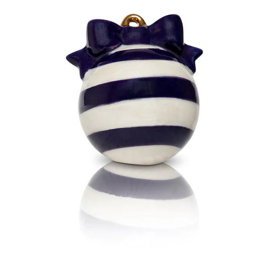 Nora Fleming - Mini - Deck the Halls - Blue - Findlay Rowe Designs