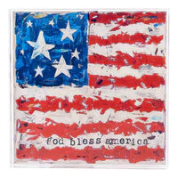 Glory Haus - Acrylic Art - Flags Stars & Stipes - Findlay Rowe Designs