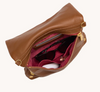 Hammitt - VIP Medium  Mahogany Pebble Brushed Gold - Red Zip - Findlay Rowe Designs
