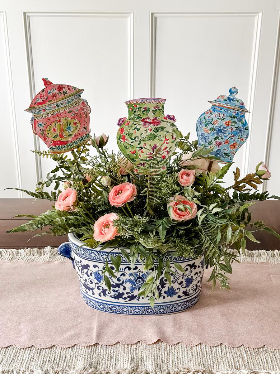 Rosanne Beck - Stake - Ginger Jars - Spring - Findlay Rowe Designs