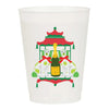 Sip Hip Hooray - Frosted Party Cup - Christmas Set of 6