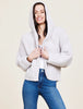 Barefoot Dreams - CozyChic® Chevron Rib Cardigan - Silver - Findlay Rowe Designs