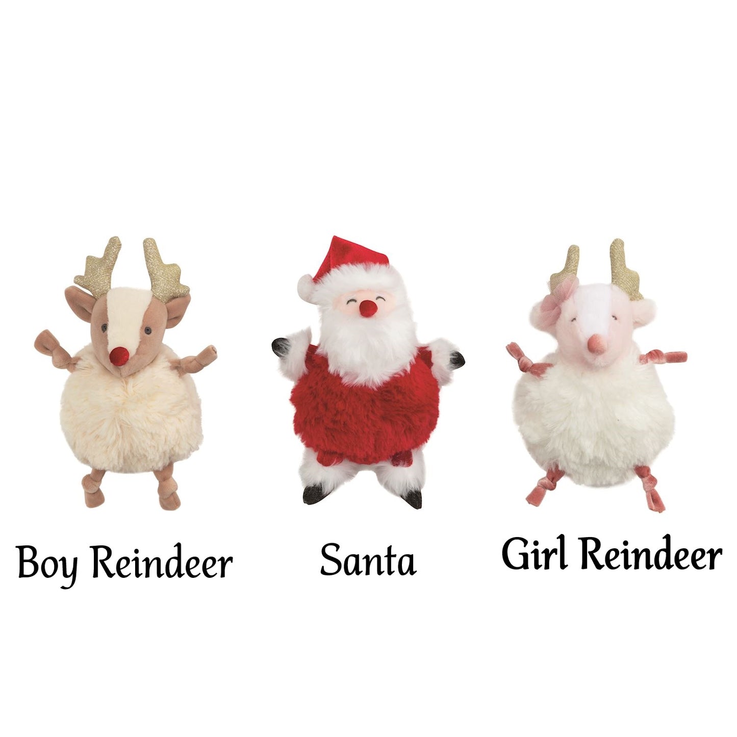 Mud Pie - Christmas Pom-Pom Pals