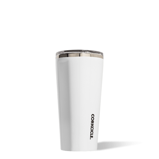 CORKCICLE- 16 OZ TUMBLER WHITE GLOSS - Findlay Rowe Designs