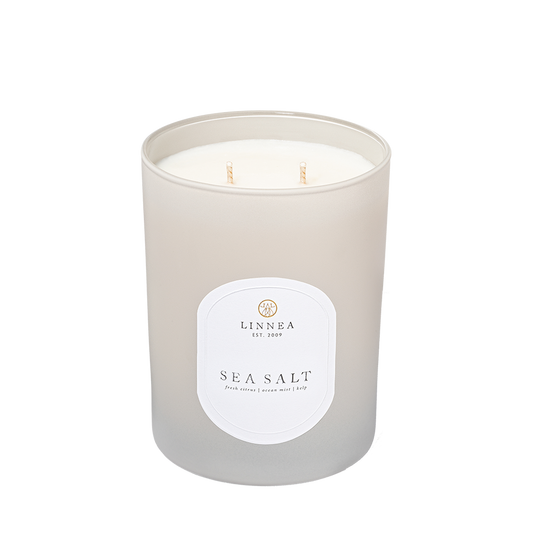 Linnea - 2-Wick Candle - Sea Salt - Findlay Rowe Designs