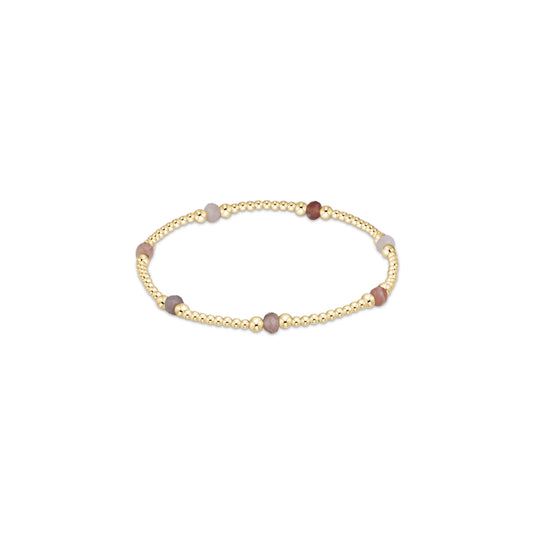 Enewton - Extends - Purpose Gemstone 4mm Bracelet - Botswana Agate - Findlay Rowe Designs