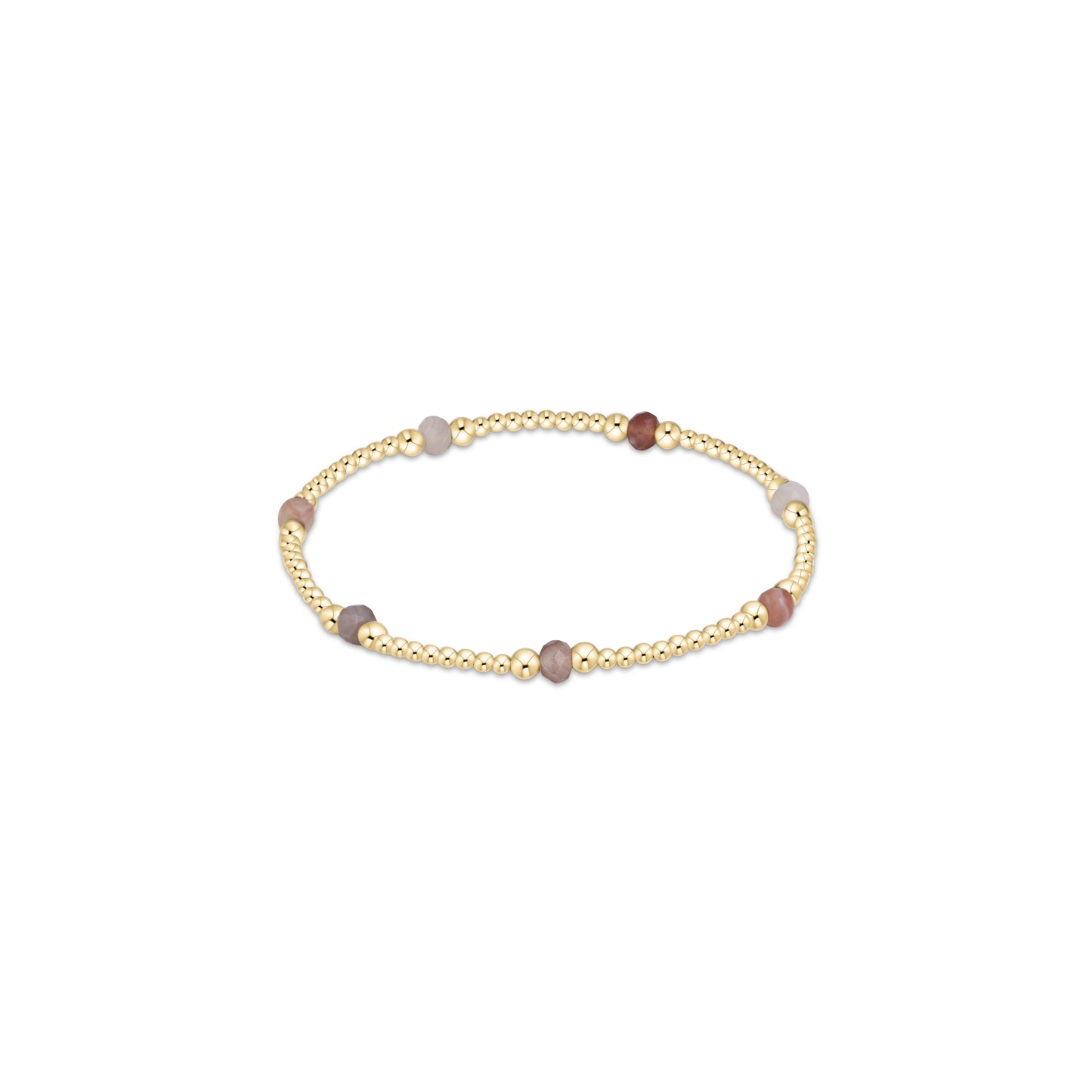 Enewton - Extends - Purpose Gemstone 4mm Bracelet - Botswana Agate - Findlay Rowe Designs