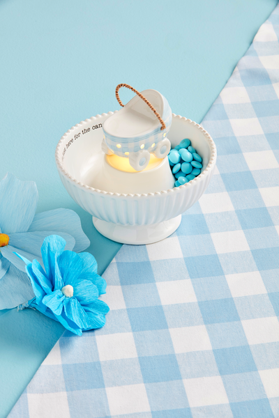 Mud Pie - Light-Up Sitter - Baby Carriage - Blue - Findlay Rowe Designs