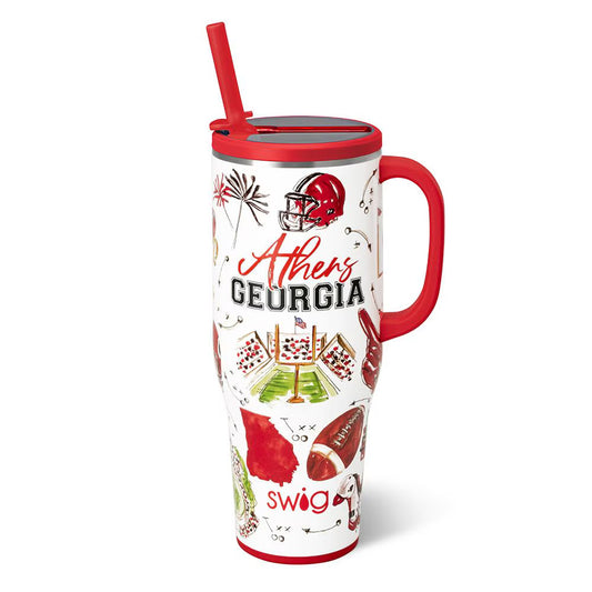 Swig - Mega Mug 40oz - Tailgates in Athens - Findlay Rowe Designs
