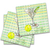 Napkin - Cocktail - One More Round - Pickleball - Findlay Rowe Designs