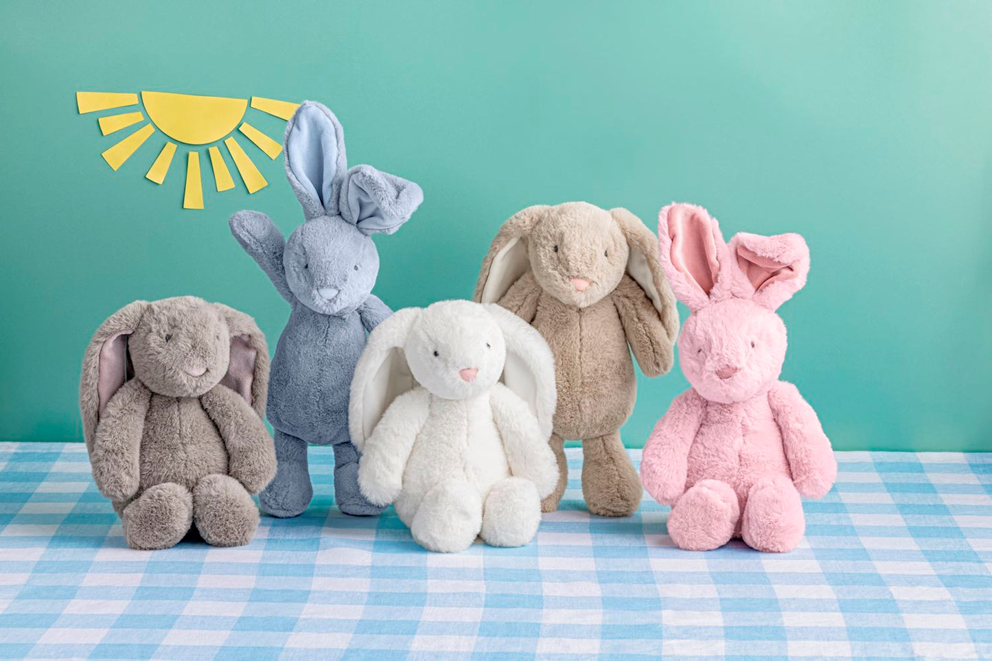 Mud Pie - Plush Bunny - Assorted - Findlay Rowe Designs