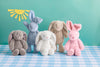 Mud Pie - Plush Bunny - Assorted - Findlay Rowe Designs
