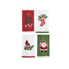 Mud Pie - Tea Towel - Waffle Weave - Embroidered - Christmas Fringe - Findlay Rowe Designs
