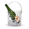 Cubed Acrylic Ice Bucket with Tongs - Findlay Rowe Designs