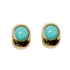 St Armands - Earrings - Turquoise Huggie Mini Hoop