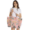 Tote - Reversible Happy Tropical Island - Findlay Rowe Designs