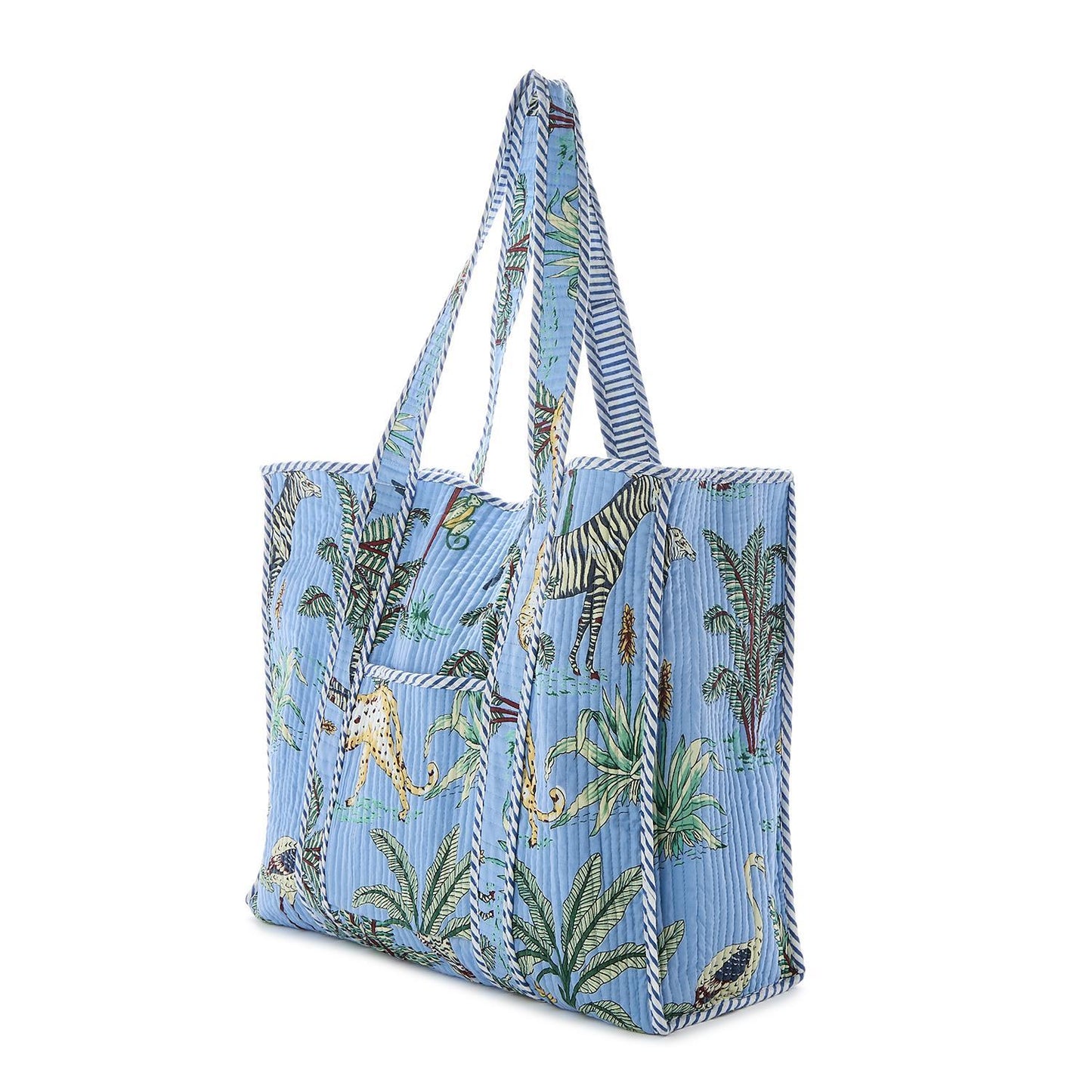 Tote - Reversible Happy Tropical Island - Findlay Rowe Designs