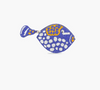 America and Beyond - Mini Coin Pouch - Fish & Fins
