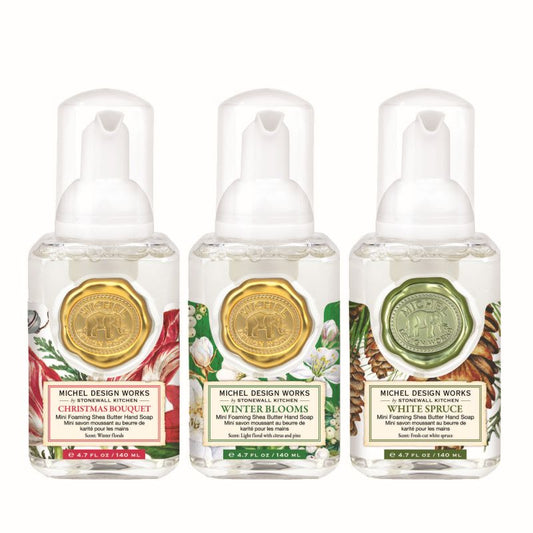 Michel Design Works - Mini Foaming Hand Soap Set of 3 - Winter Scents - Findlay Rowe Designs