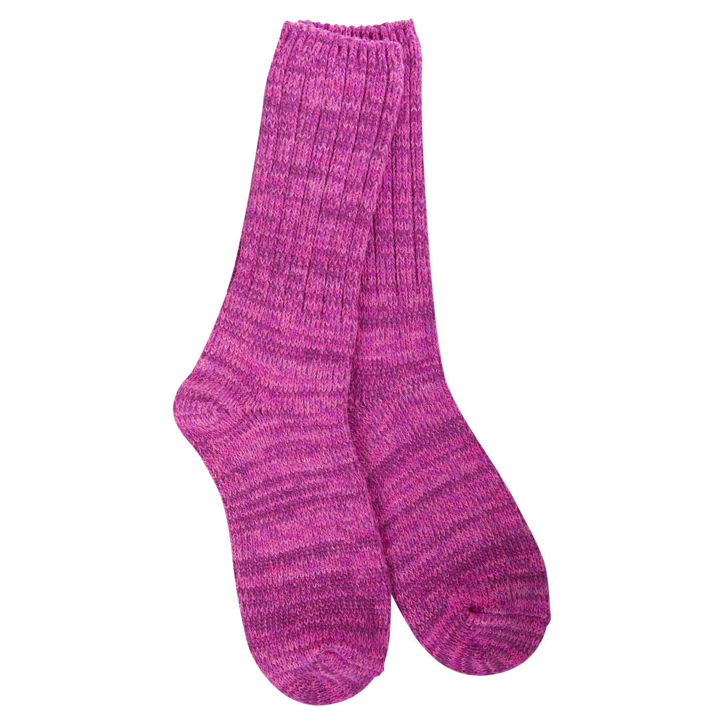 World's Softest Socks - Weekend Ragg Crew - Hot Pink - Findlay Rowe Designs
