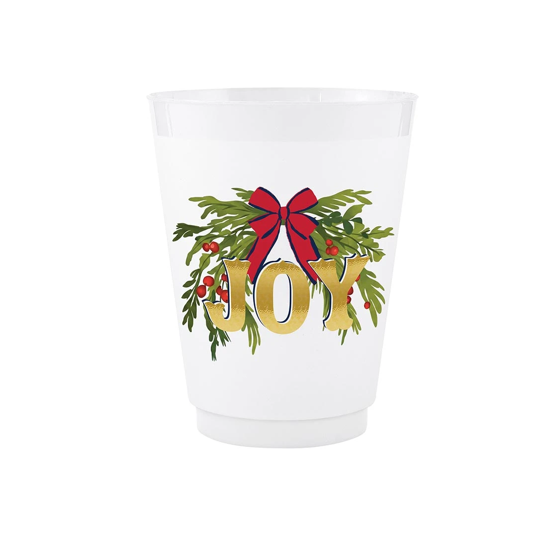 Frosted Party Cups - Christmas - Set 8 - Findlay Rowe Designs