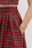 Skirt - Red Plaid Midi