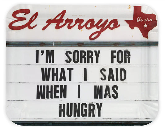 EL ARROYO- Party Plates (Pack of 12) - When I Was Hungry